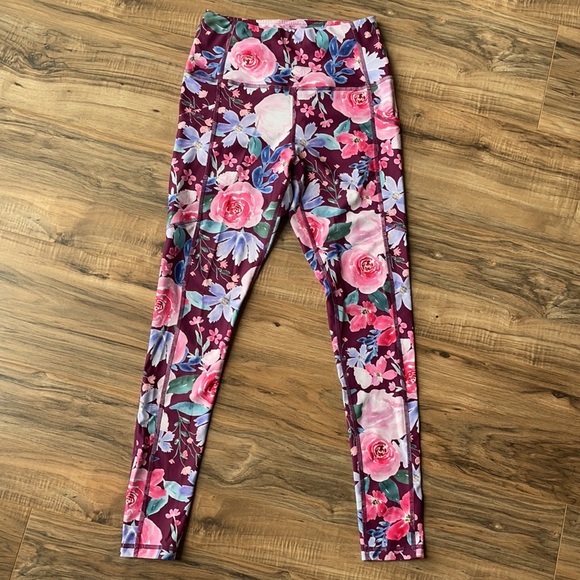 Maven Thread Matching Floral Workout Set, size S - Picture 2 of 9